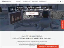 Tablet Screenshot of innovative.dk